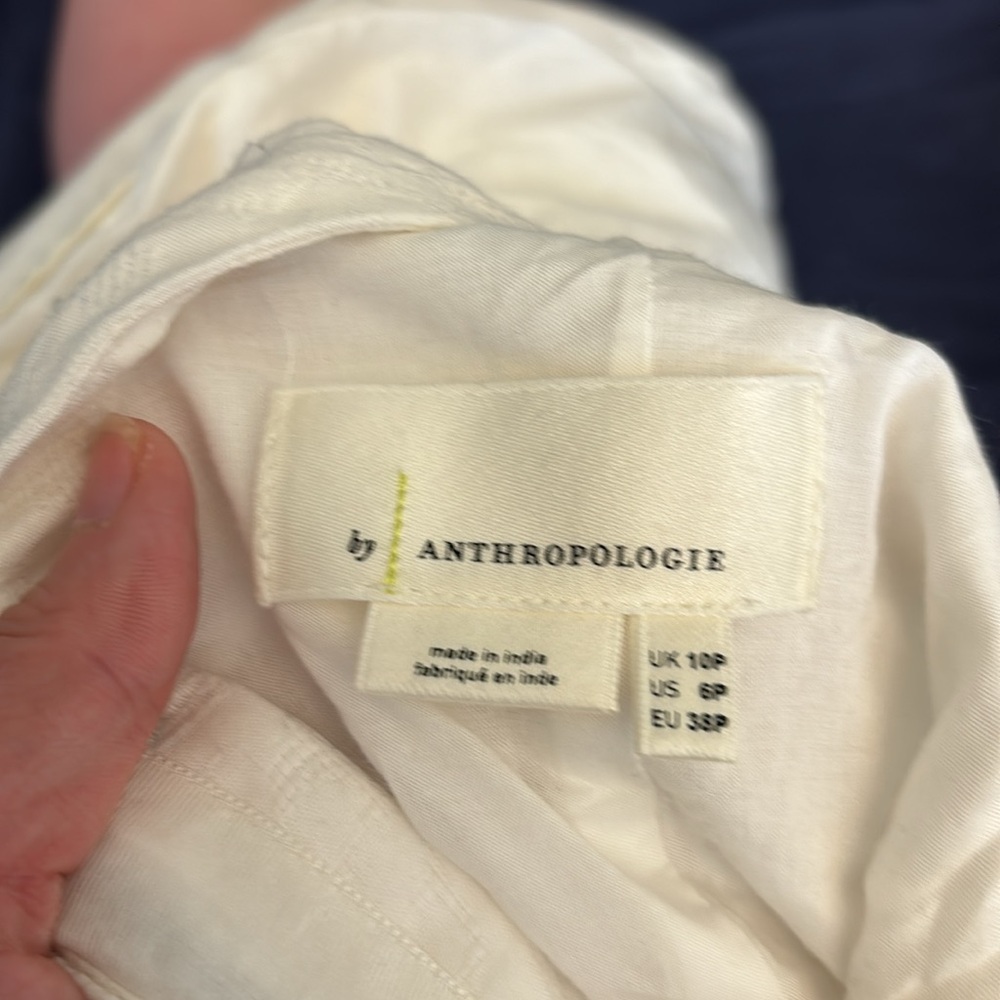 Anthropologie white mini dress - Picture 5 of 6